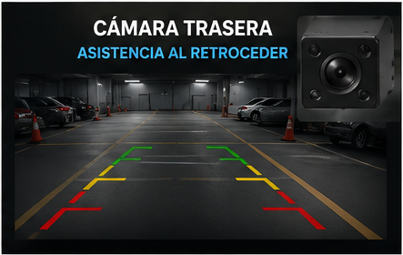 Cámara para Auto 3 en 1 Full HD 1080P 🚗📹