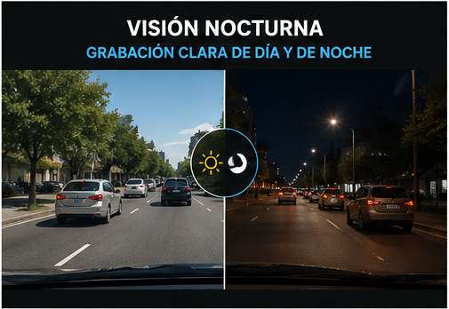 Cámara para Auto 3 en 1 Full HD 1080P 🚗📹